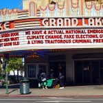 Grand Lake Theatre Demonstrations and protests against the first presidency of Donald Trump in California 2019 in Oakland