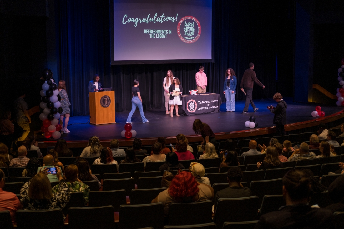 Spring 2025 Induction into the National Society of Leadership and Success
