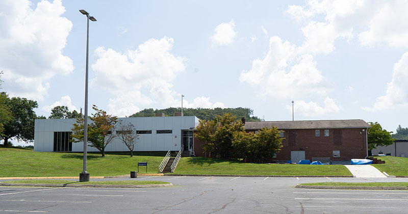 View of the outside of the Hardin Valley House.