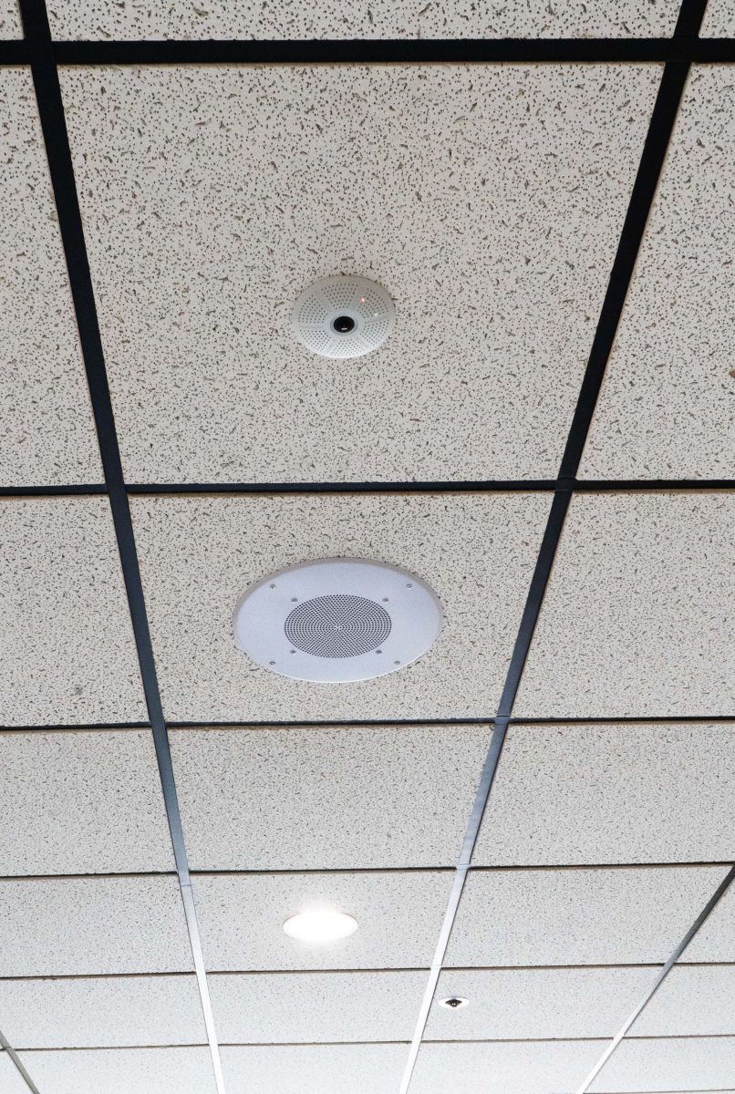 camera in ceiling tile