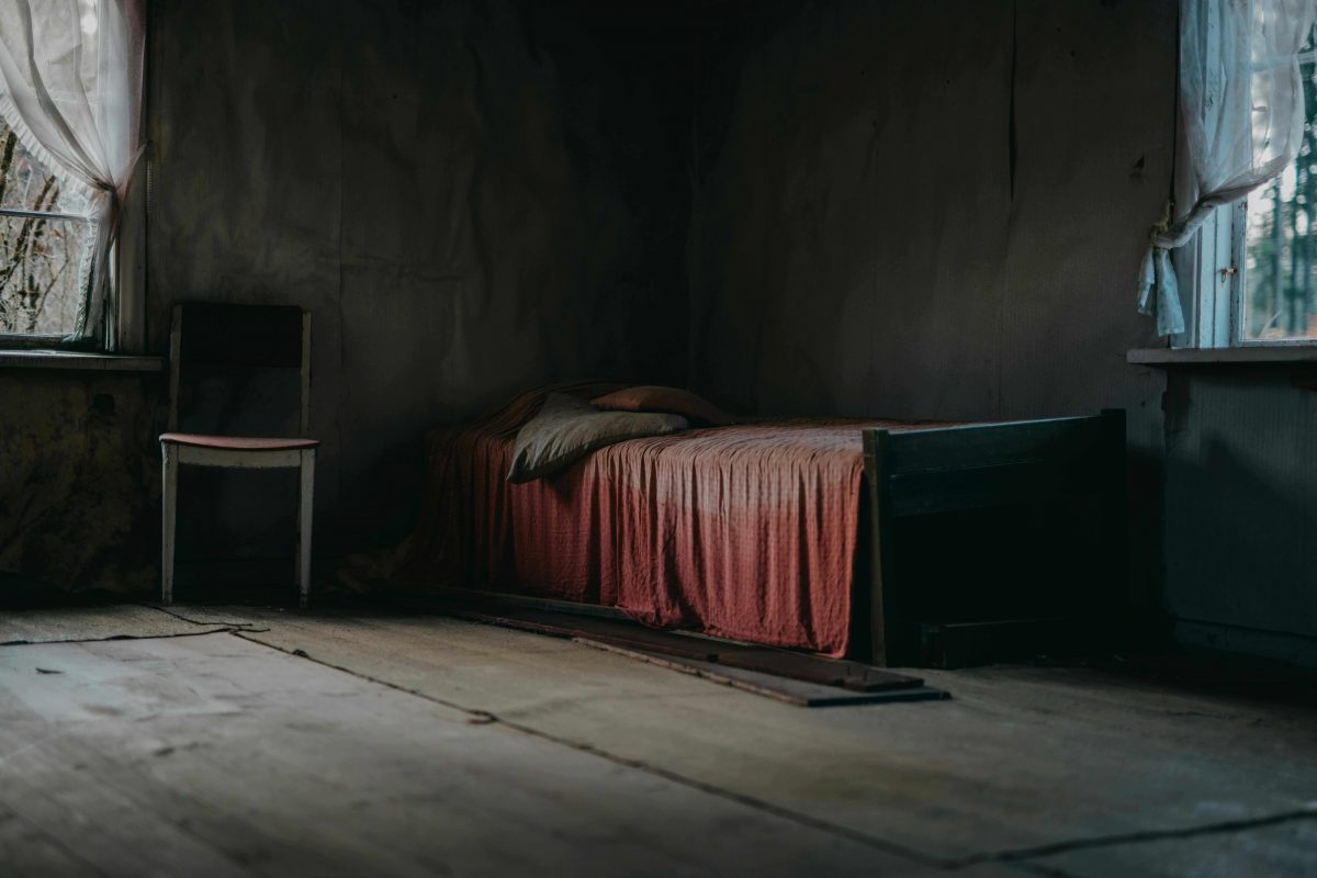 Dark Bedroom