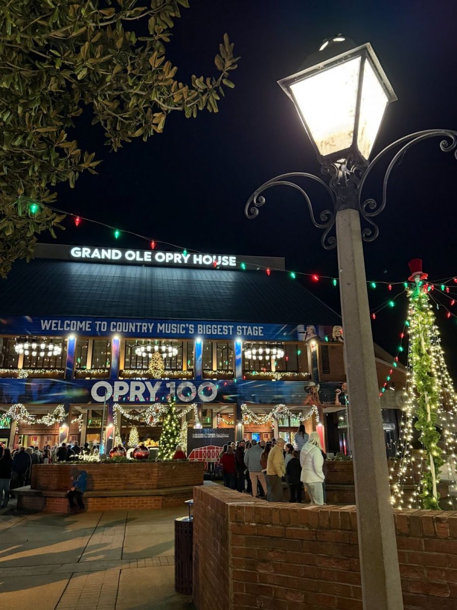 Outside of the Grand Ole Opry House