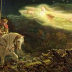 Pictured is Sir Galahad, one of Arthur’s Knights of the Round Table, in his quest for the Holy Grail. Although an impressive picture, it is widely believed that the image has been photoshopped.