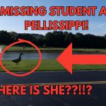 "MISSING STUDENT AT PELLISSIPPI" "WHERE IS SHE??!!?"