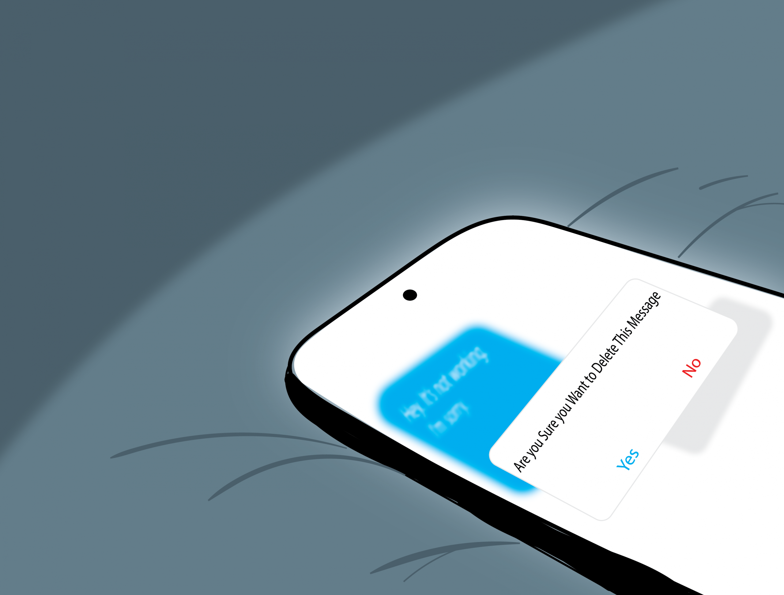 "Are you Sure you Want to Delete This Message"