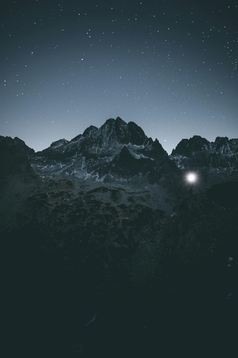 Mountain at Night