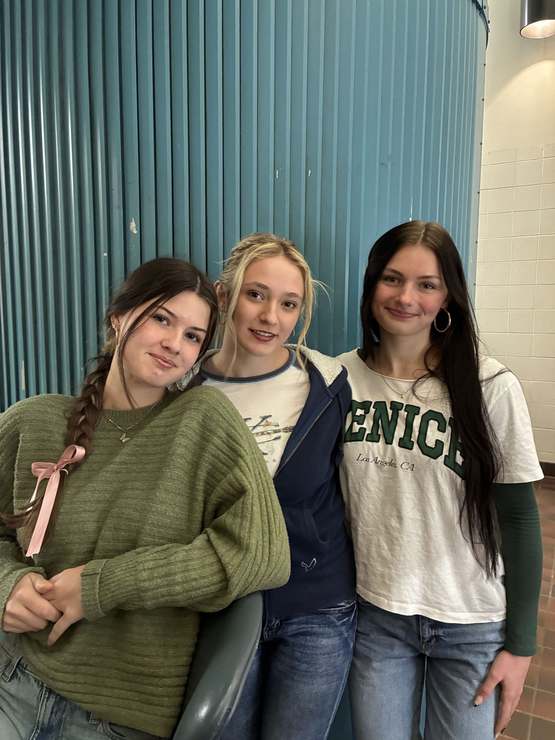 Lillian Bitner, Kaisyn Leach, Anna D’alessandro (left to right)