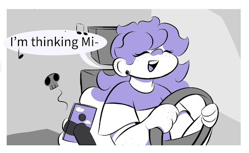 Millie: (singing continues) I’m thinking Mi-