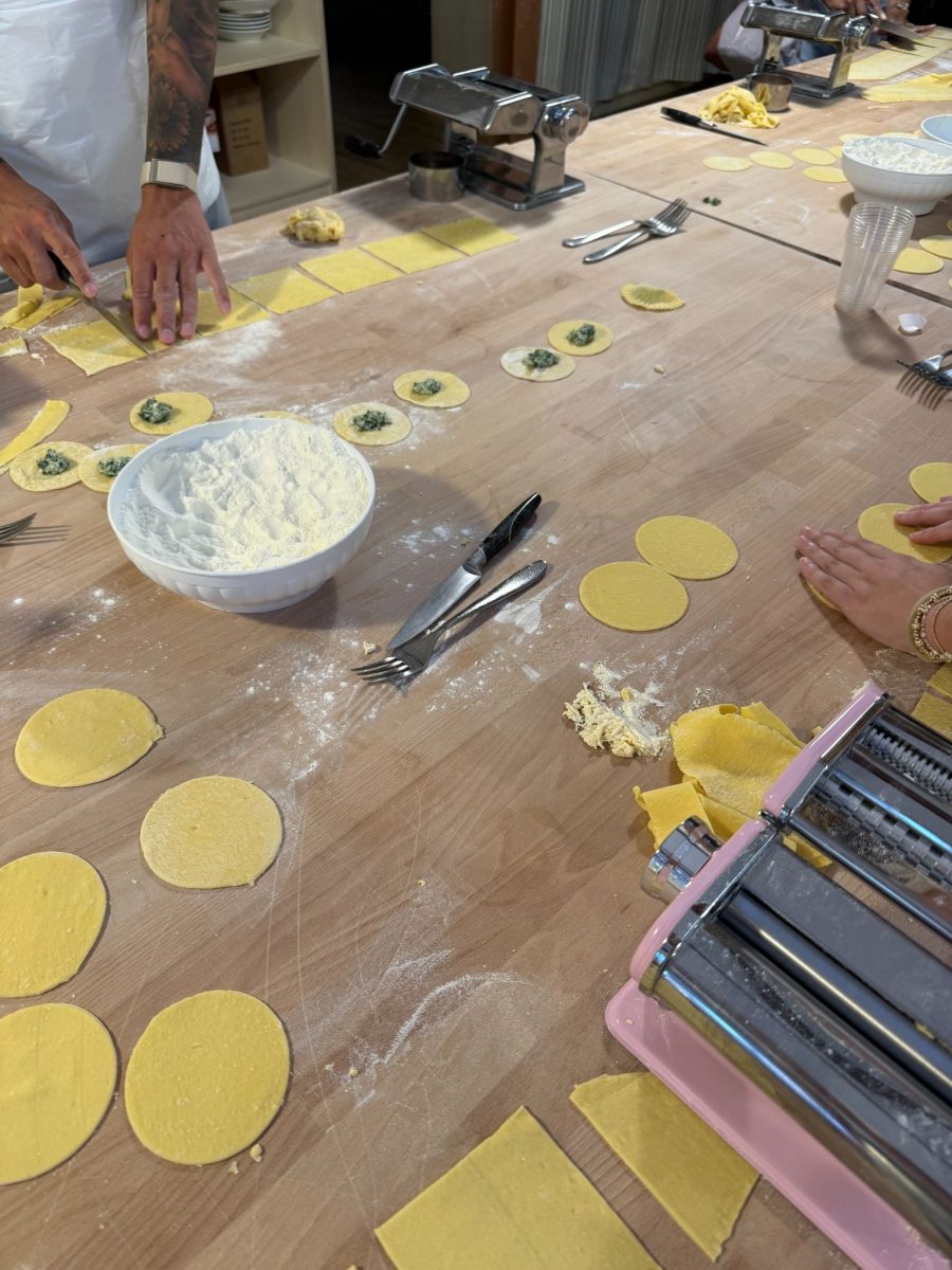 Pasta-making class