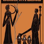 "GENERATIONS" in orange swirly, block text, at the bottom "ALL-DEVOURING TIME" "KATHERINE LONG"